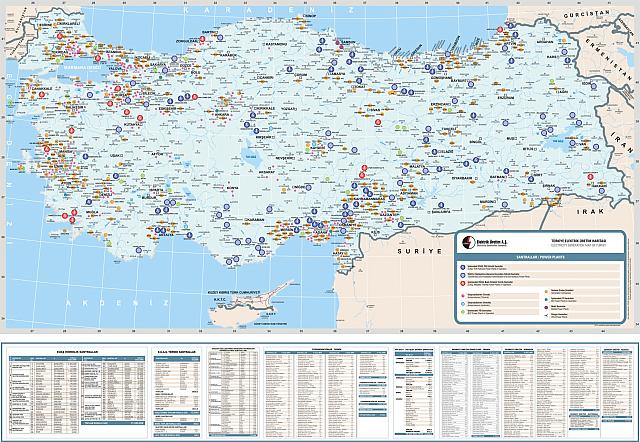 Türkiye elektrik üretim tesisleri