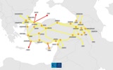 s100Türkiye Içindeki Karasal ve Denizaltı Kablo Bağlantıları ve Network Yapısı