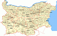 Bulgaria Detailed Map