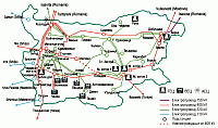 bulgaria map